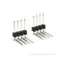 2.54mm Pin header Single Row Right Angle 4P